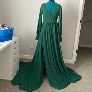 Maternity photoshoot gown